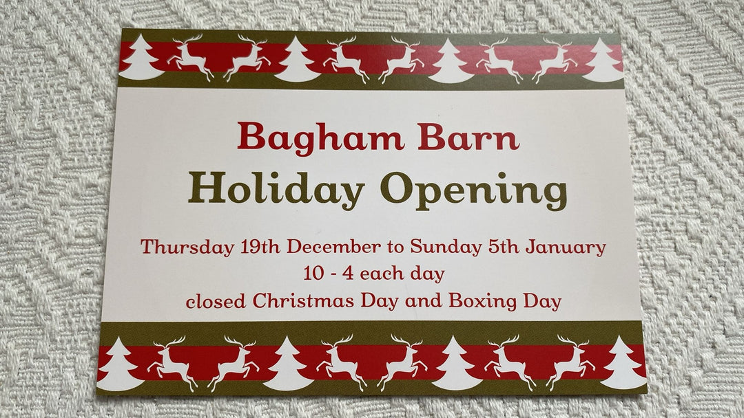 Christmas Opening Hours, 2024