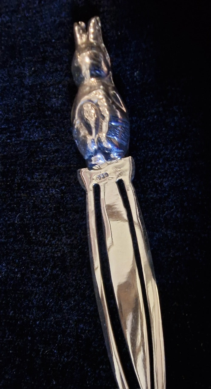 Silver 925 Peter Rabbit Book Mark