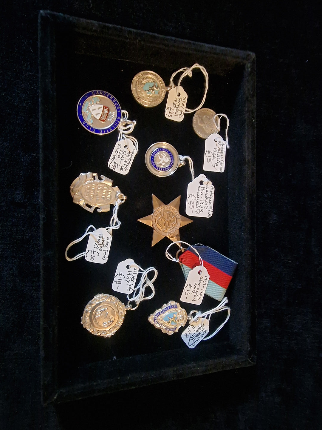 Selection Of Medals And Fobs