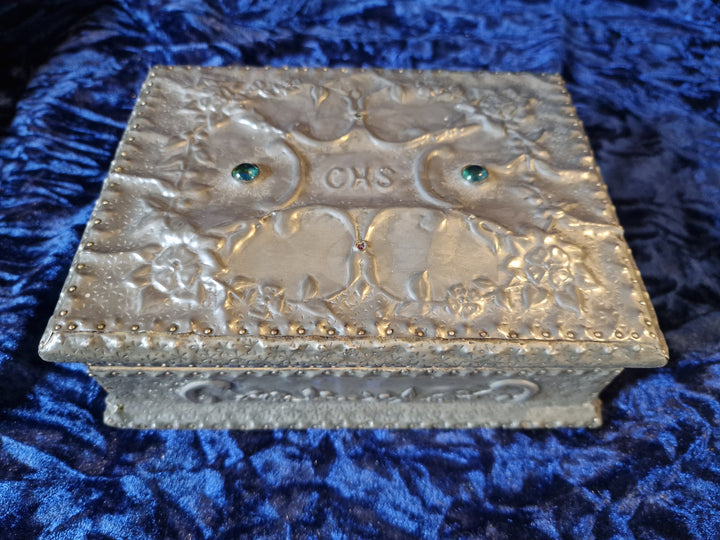 Arts & Crafts Pewter Box