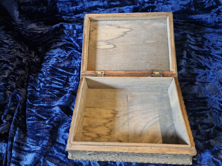 Arts & Crafts Pewter Box