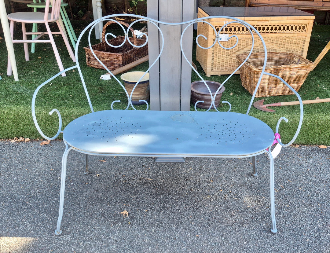 Iron Garden Seat.