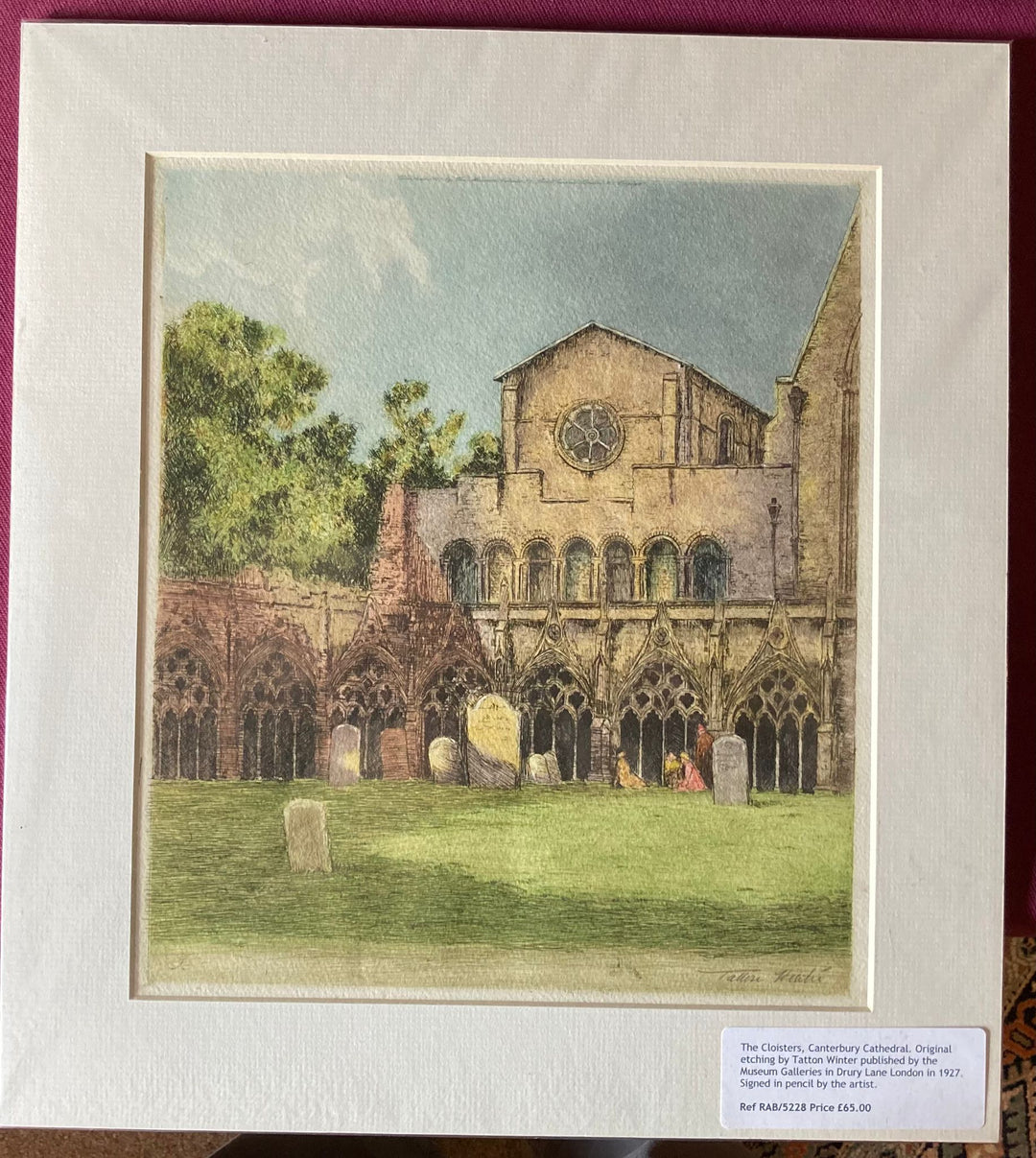 The Cloisters, Canterbury Cathedral