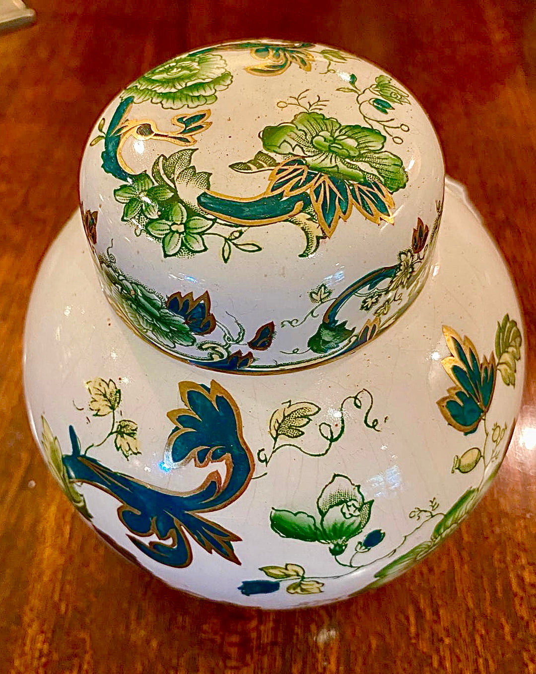 Mason's Ironstone Ginger Jar