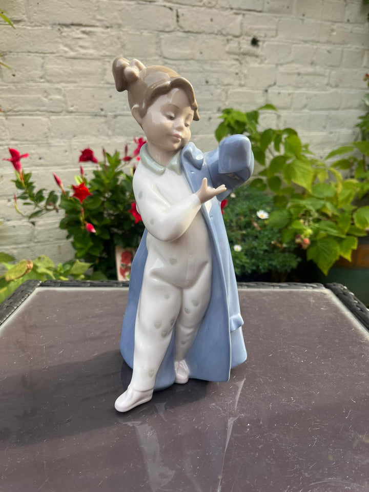 Lladro Figurine My Daddys Coat