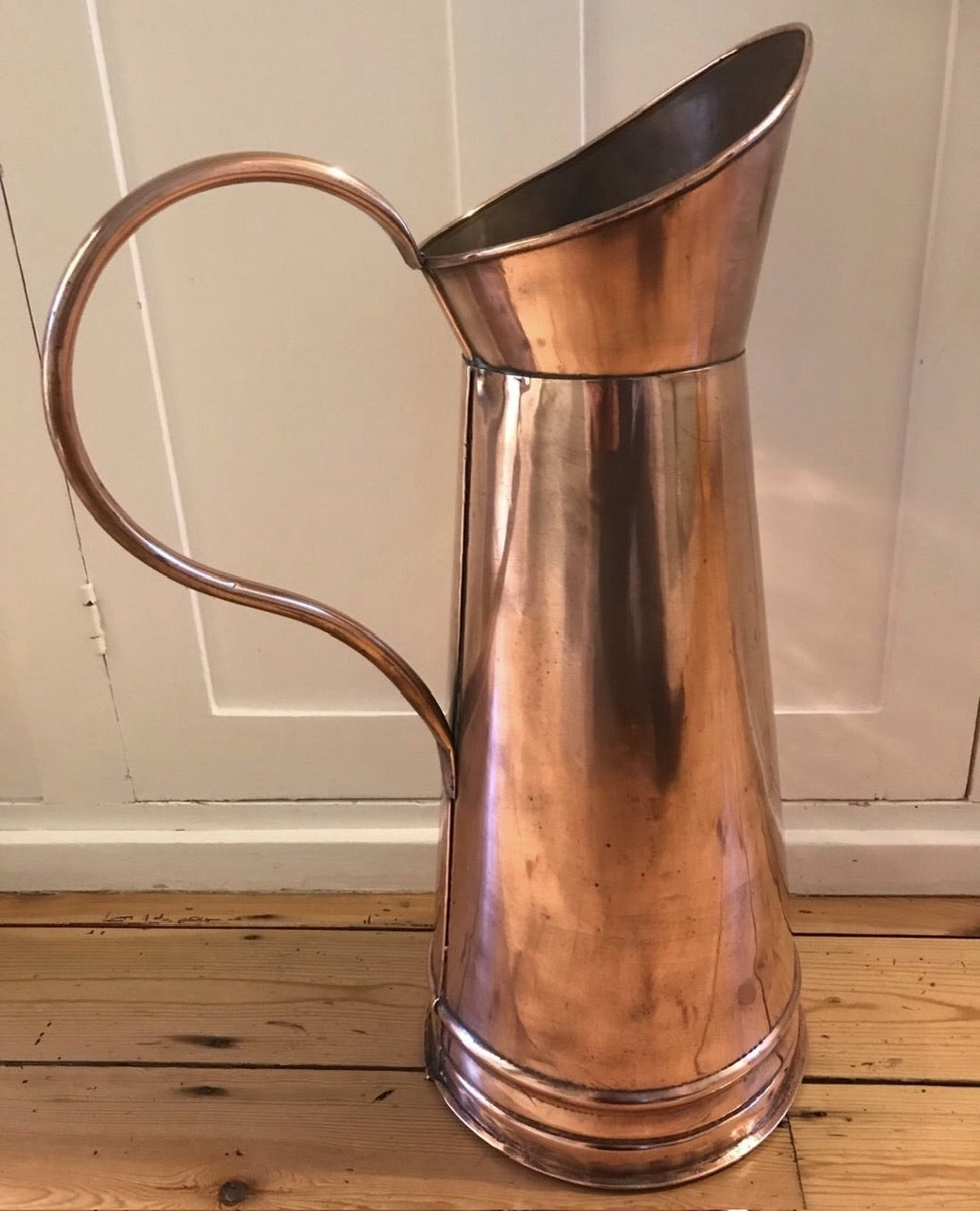 Decorative And Functional Copper Pitcher