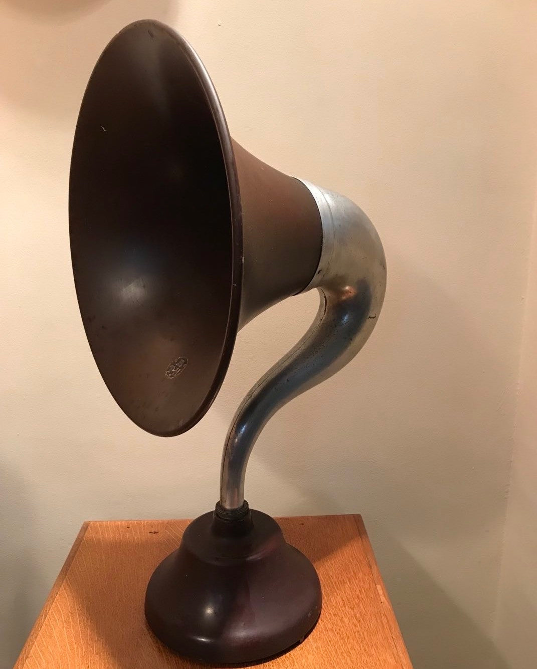 Haut-parleur Vintage ERREM Made In France – Métal – Diffuseur Ancien Pour Magnétophone