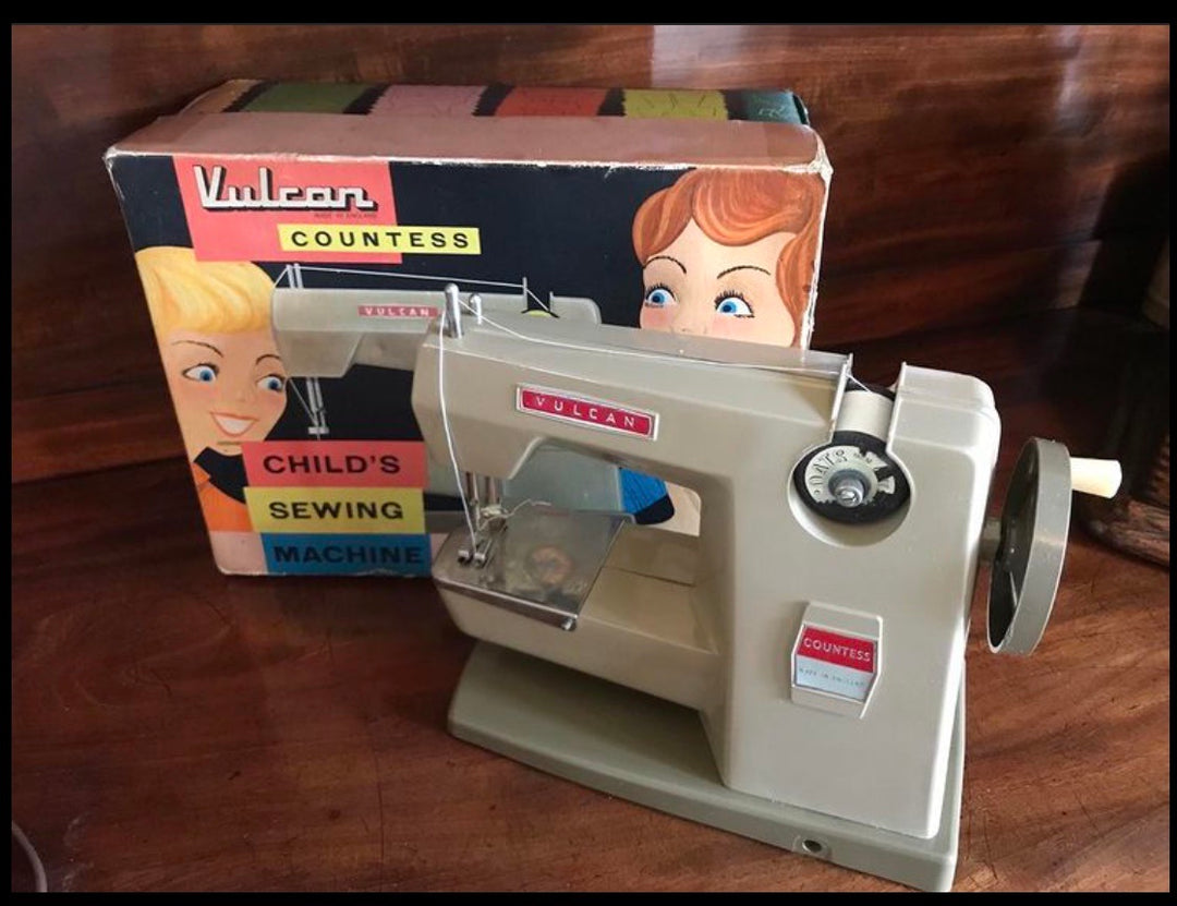 Vintage Childs Vulcan Sewing Machine