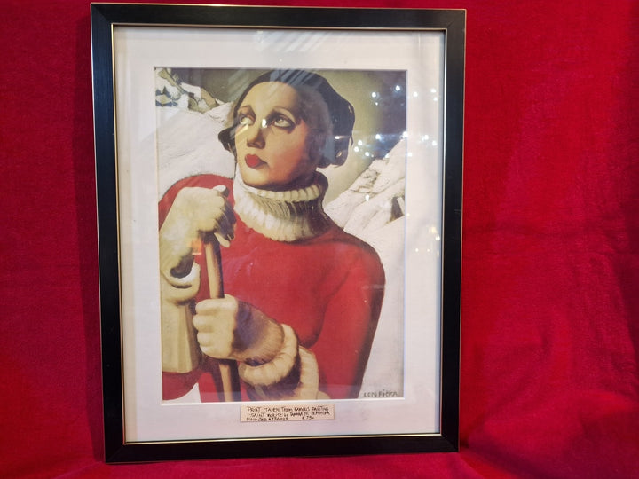 Print Taken From The Painting Moritz By