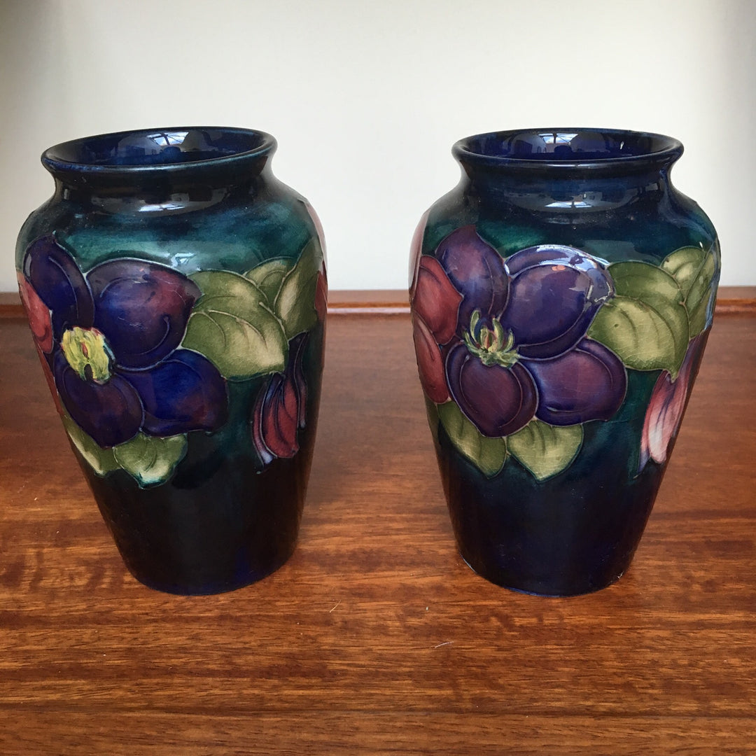 Moorcroft Pair of Vases