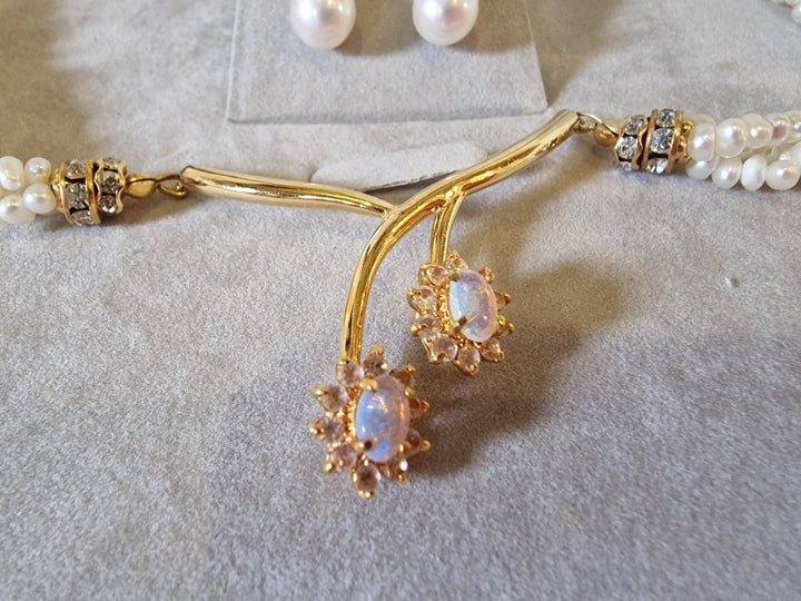 Fresh Water Pearls And Opals