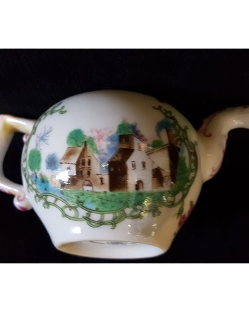 Miniature Porcelain Tea Pot.
