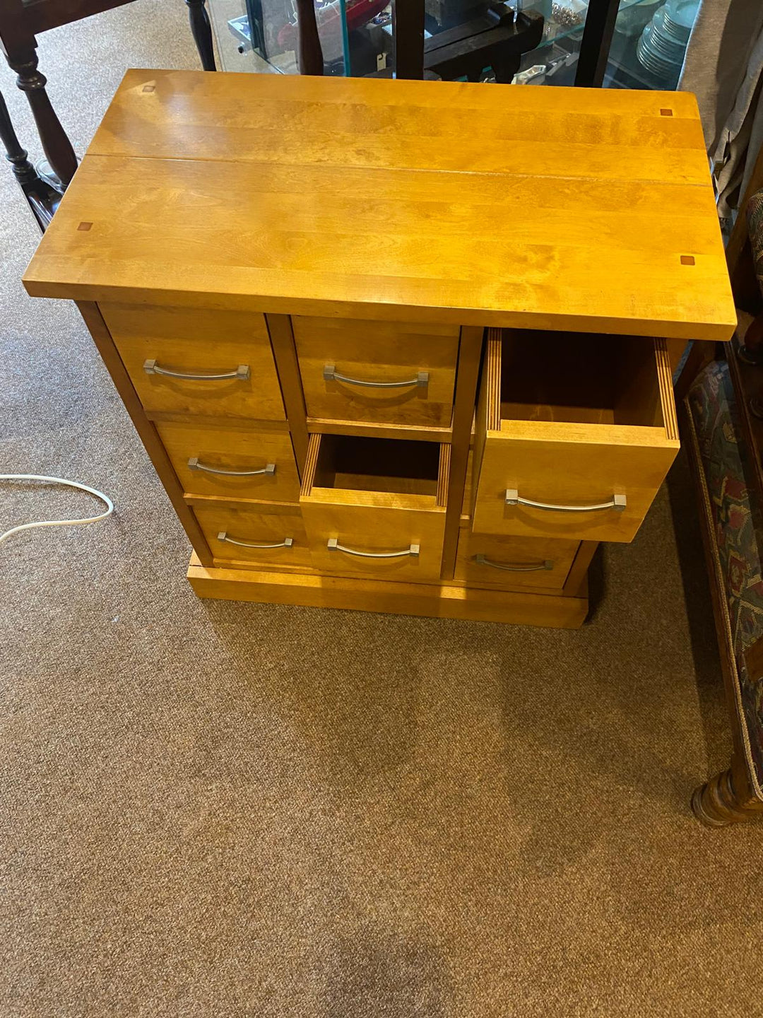Light Wood Cabinet