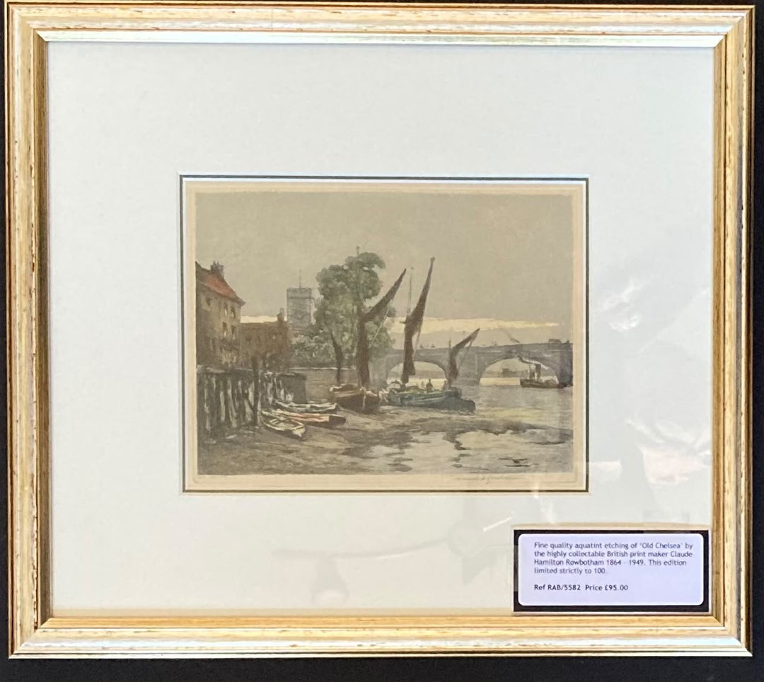 Old Chelsea Claude Hamilton Rowbotham 1864 - 1949was