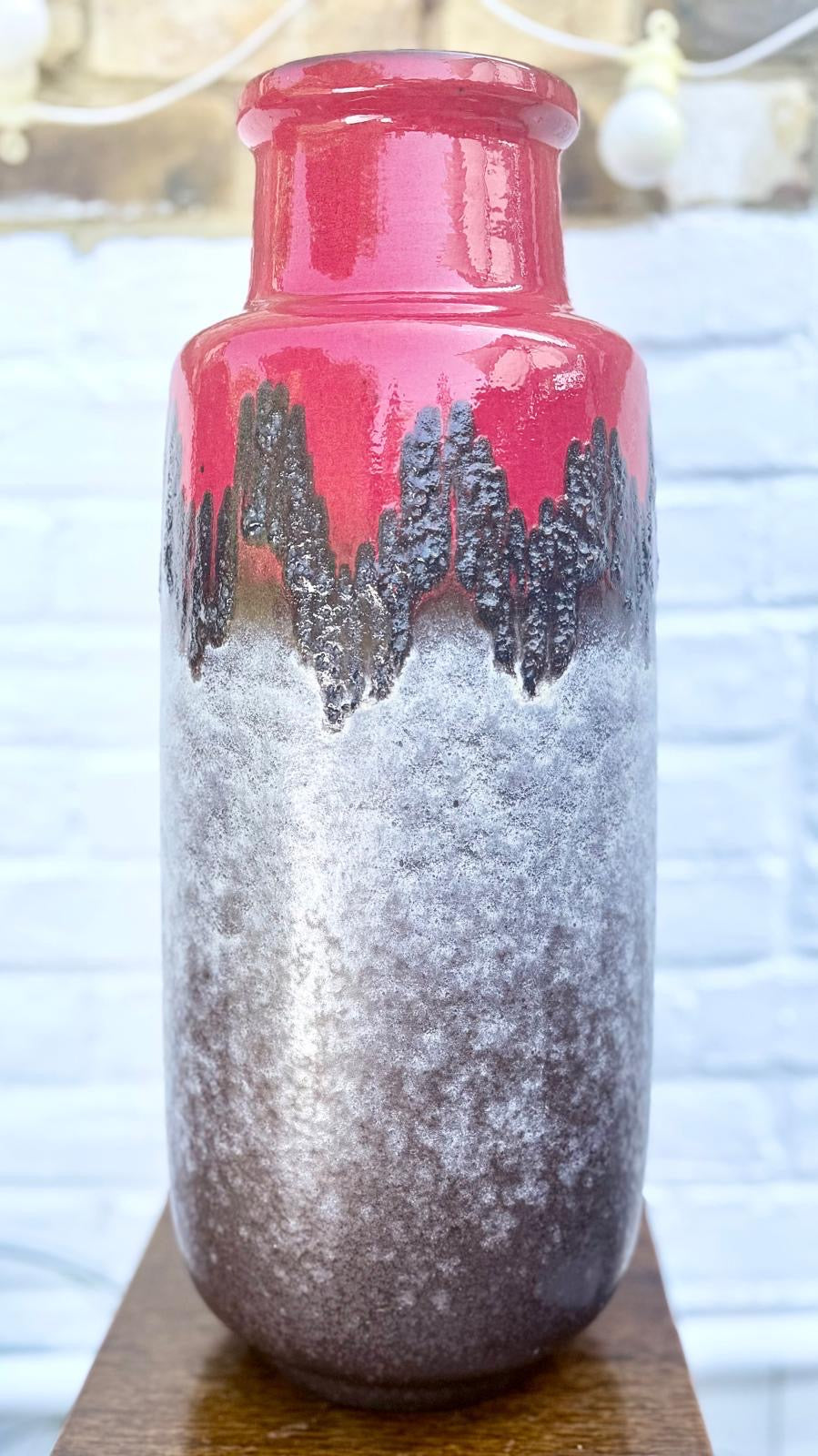 Huge ‘Fat Lava’ Vintage Vase