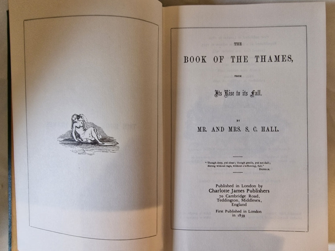 Book Of The Thames signed