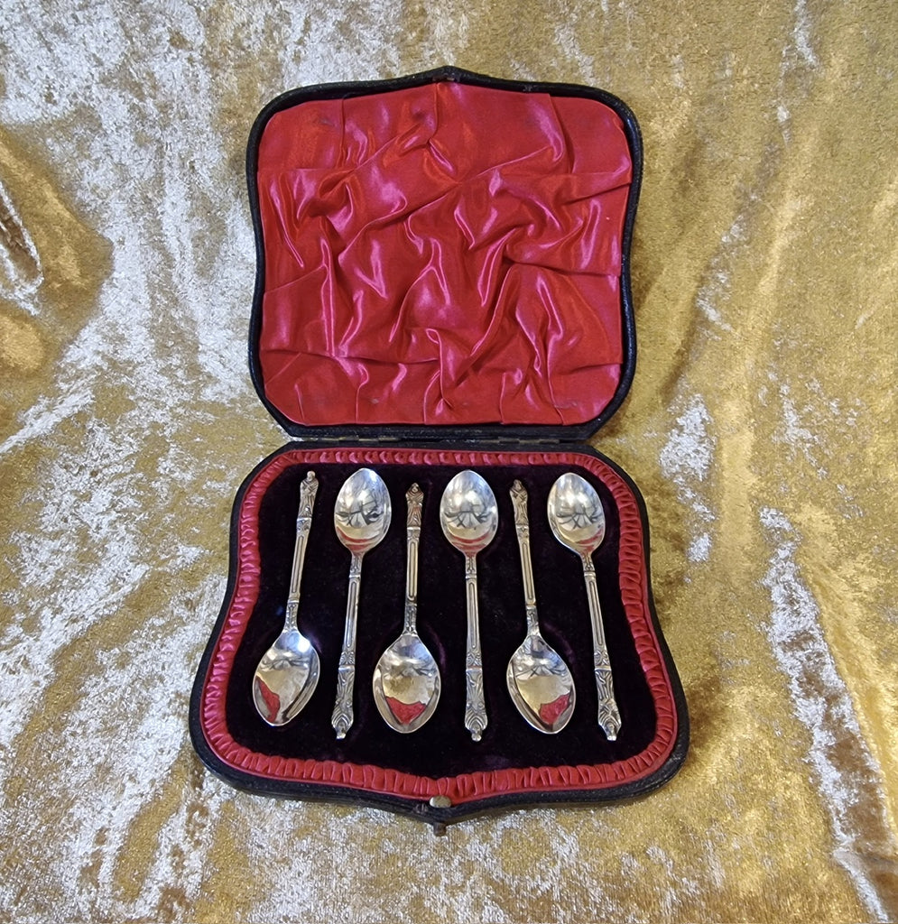 Antique epns Apostler Teaspoons Bagham Barn Antiques