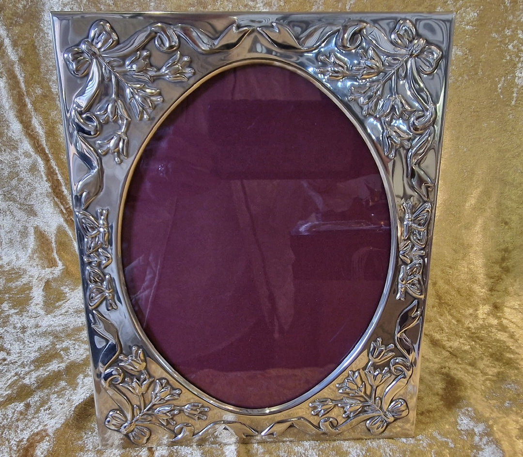 Vintage Large Silver Plated Photo Frame