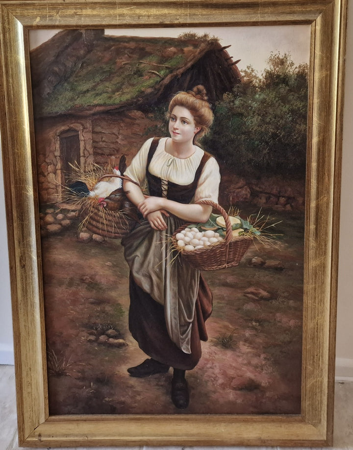 The Farm Girl Gustave Boulanger 1824-1888