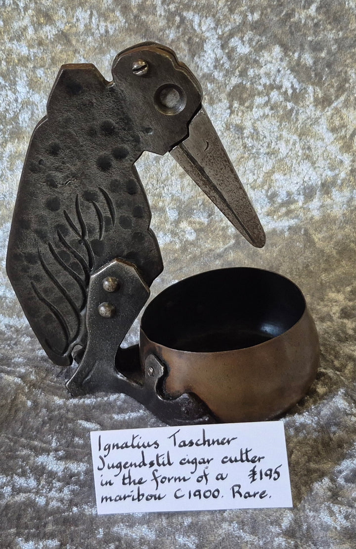 Ignatius Taschner Sugendstil Cigar Cutter