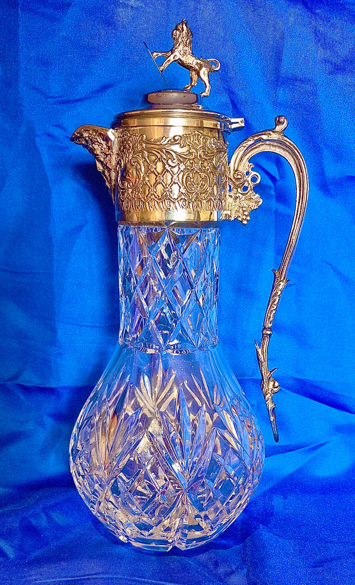 Cut Glass Claret Jug