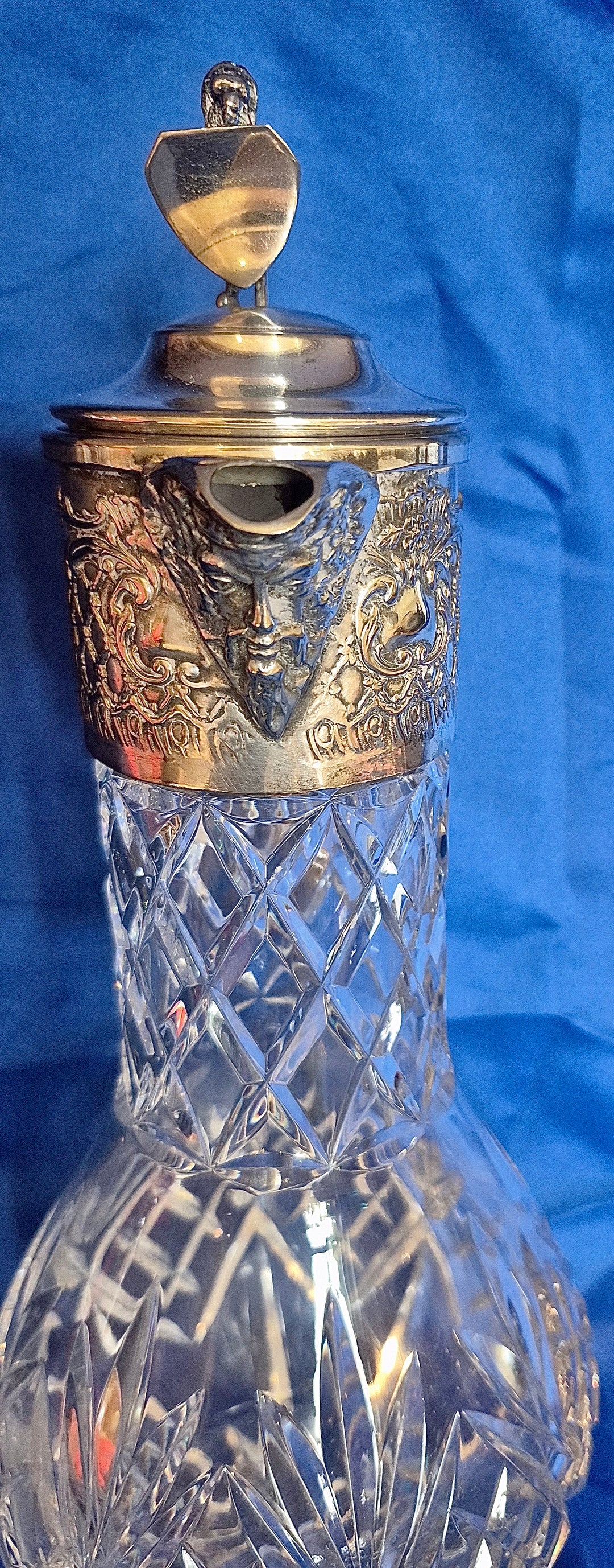 Cut Glass Claret Jug