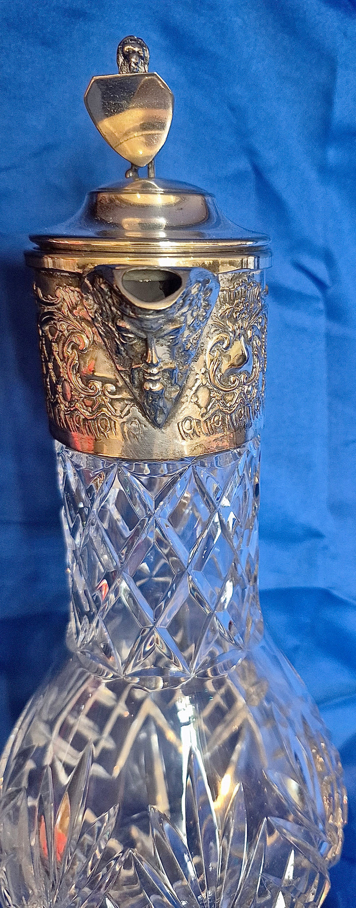 Cut Glass Claret Jug