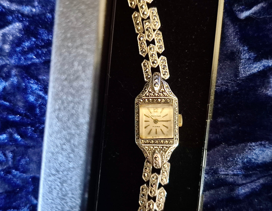 Modissa 17 Jewels 1950’s Cocktail Watch