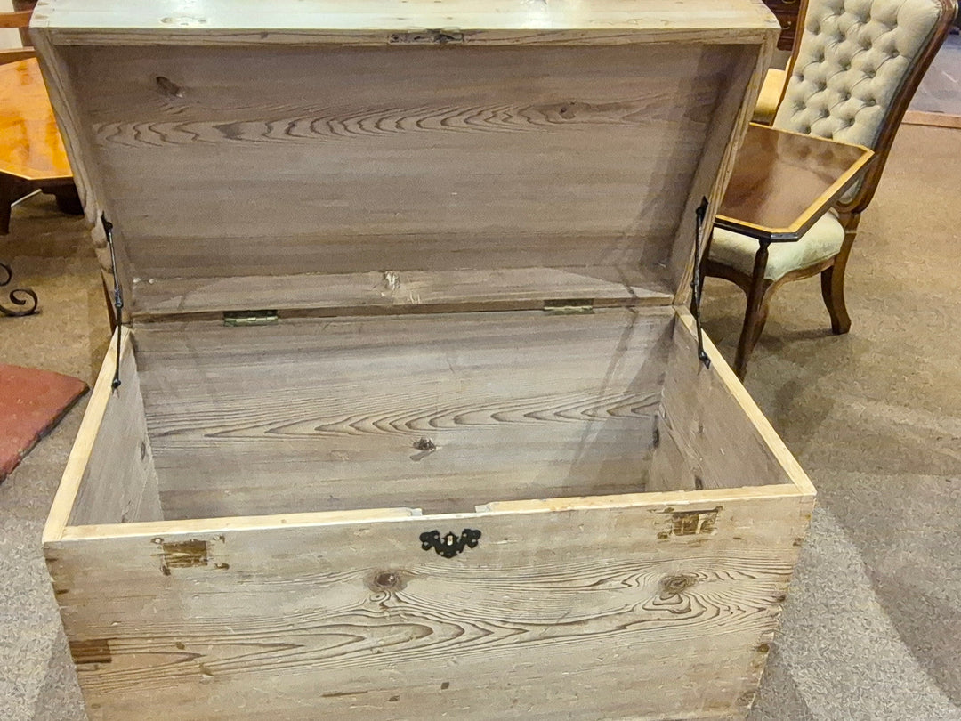 Antique Pine Trunk