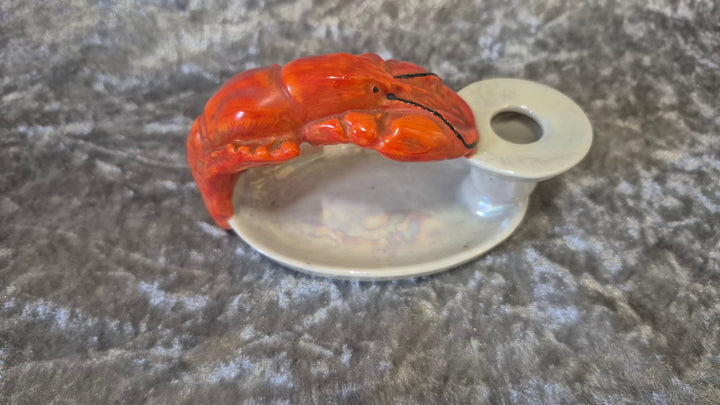 Ceramic Lobster Candle Holder
