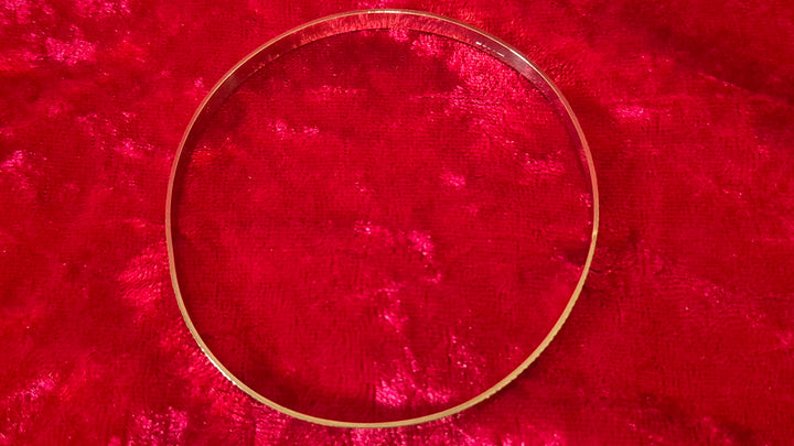 Vintage 1970s 9ct Gold Slave Bangle
