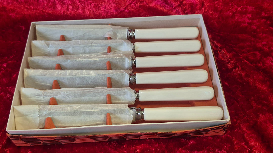 Set Of 6 Knives By Cooper Bros