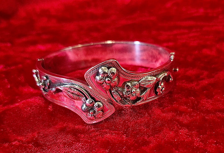 Antique Heavy Art Nouveau Bangle