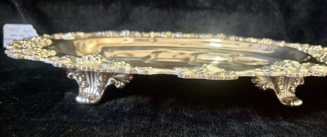 Silver Plated Meat Dish.