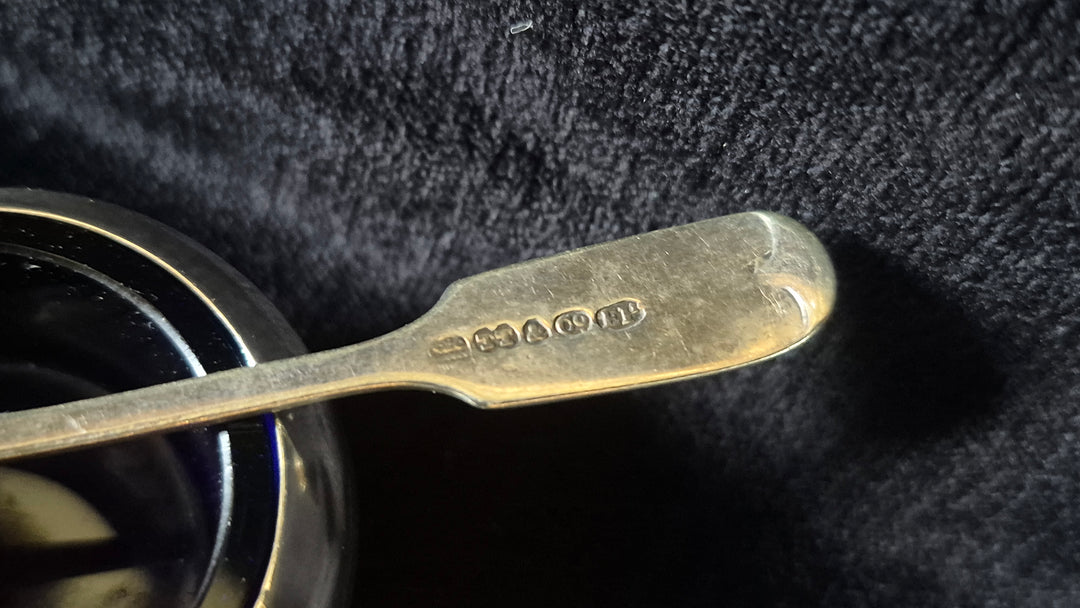 Solid Silver Art Deco Mustard Pot