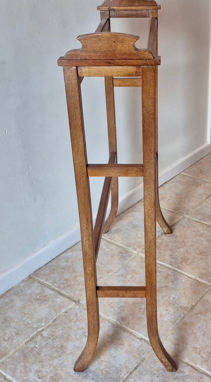 Edwardian Inlaid Towel Rail