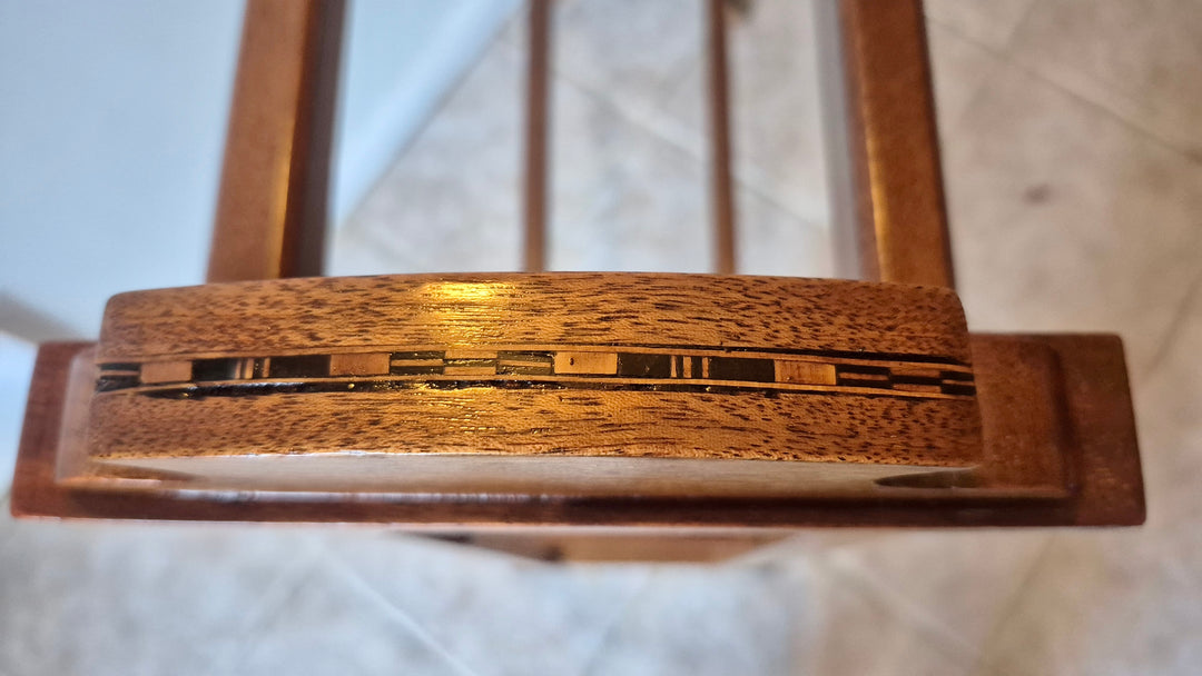 Edwardian Inlaid Towel Rail
