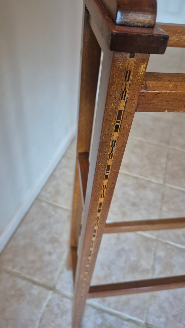 Edwardian Inlaid Towel Rail