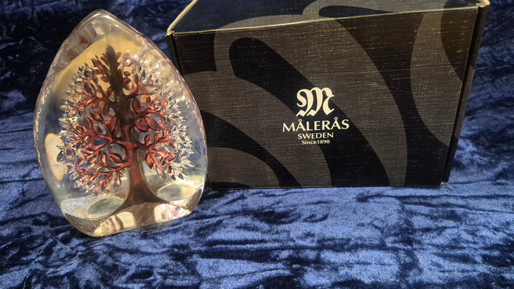 Mark Jonnson Tree Of Life Crystal Glass Sculpture