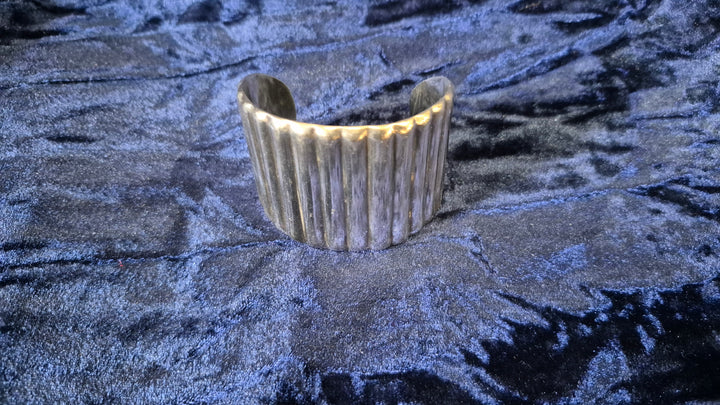 Heavy Silver Bangle