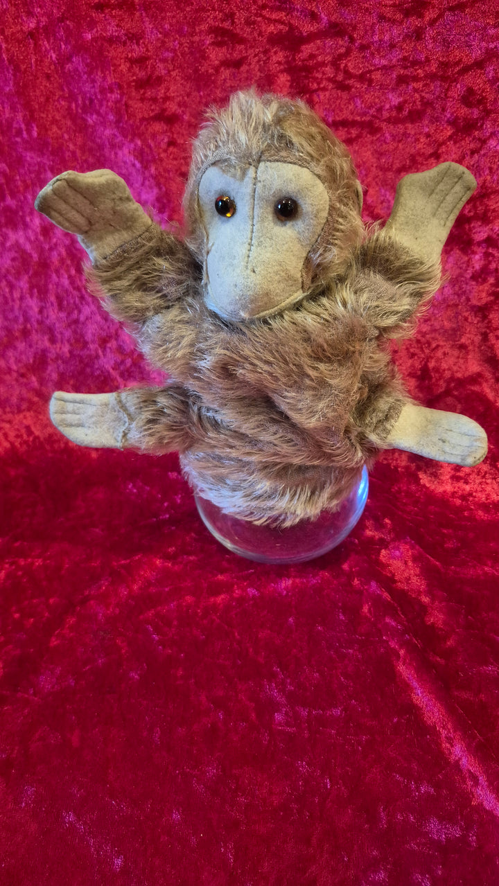 Rare Antique Monkey Hand Puppet