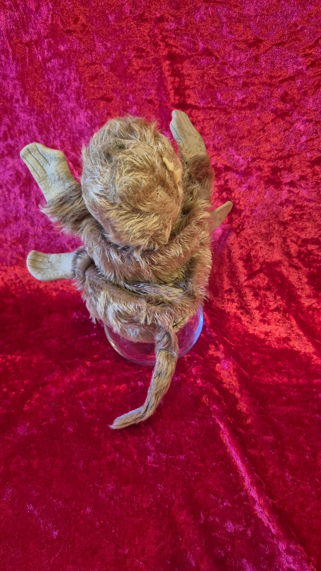 Rare Antique Monkey Hand Puppet