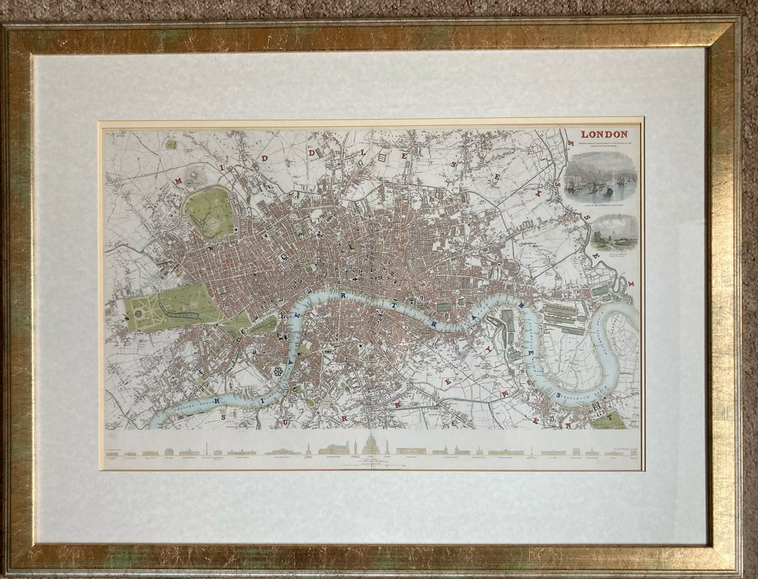 Early Map Of London
