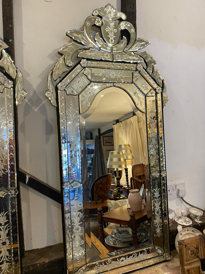 Italian Glass Mirror