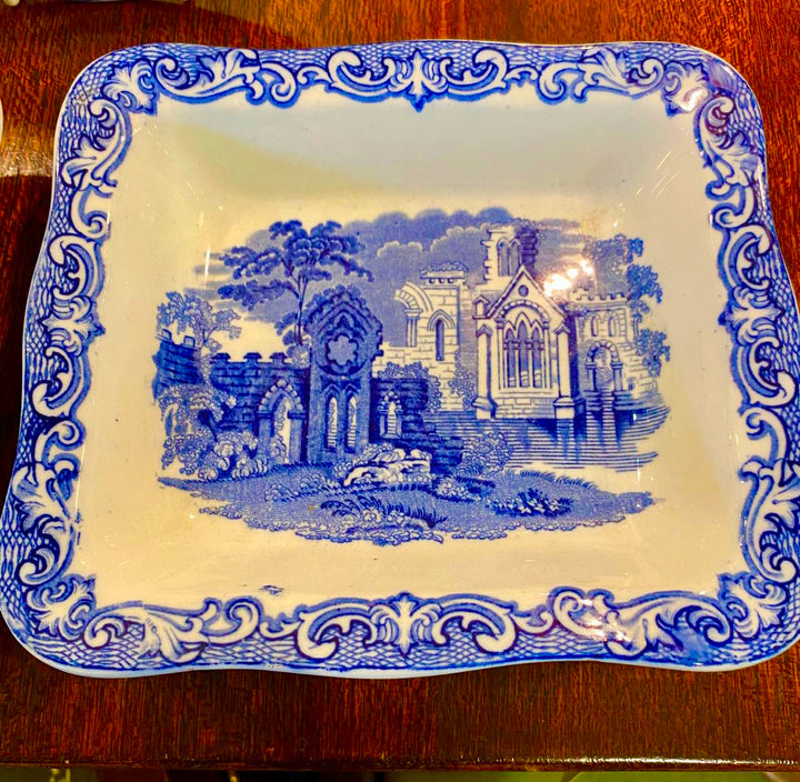 Pair Of Abbey Shredded Wheat Dishes