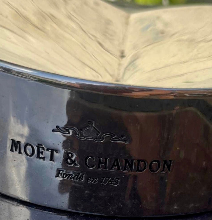 CHROME1 PLATED CHAMPAGNE MOET CHANDON STRAWBERRY DISH