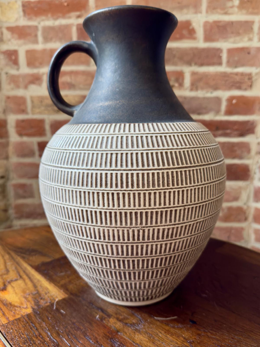 Unti Vintage jasba west German vase N608 13 36 36cm