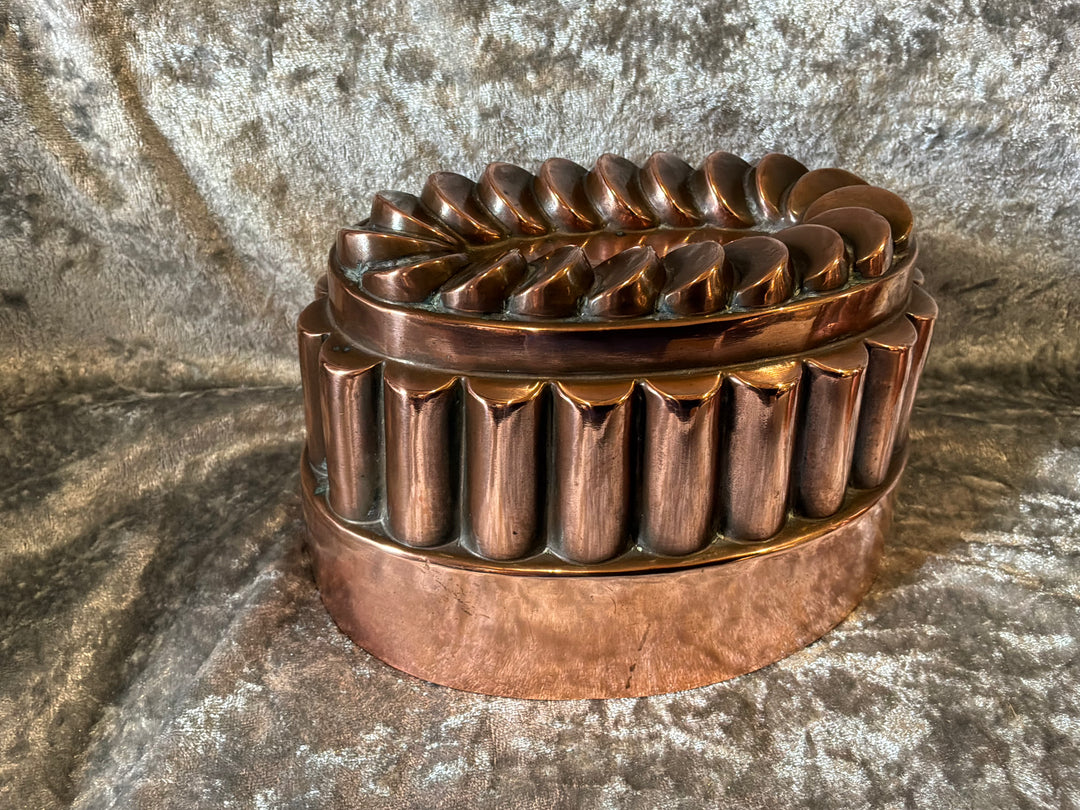 Victorian Copper Jelly Mould