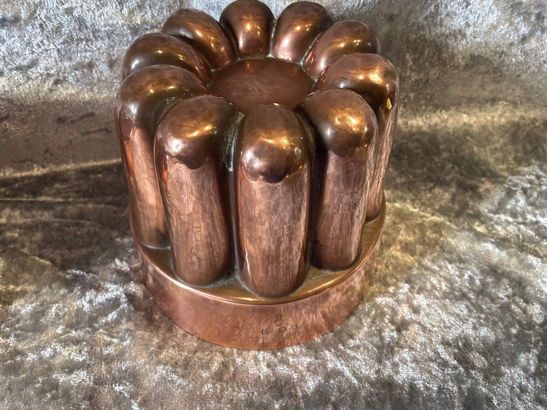 Victorian Copper Jelly Mould