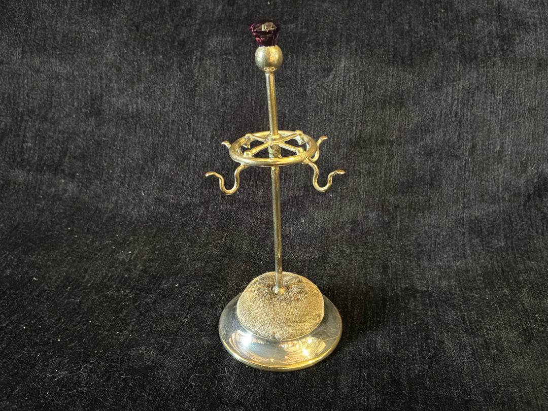 Antique EPNS Pin Cushion